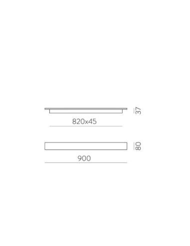 Fosca 900mm|30W|2700-3000K Fosca 900mm|30W|2700-3000K