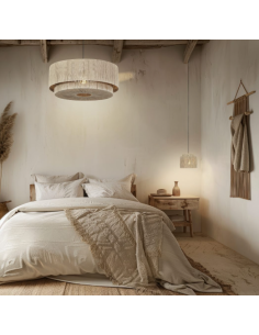 Susp. em juta 1*E27 60 cm... 2