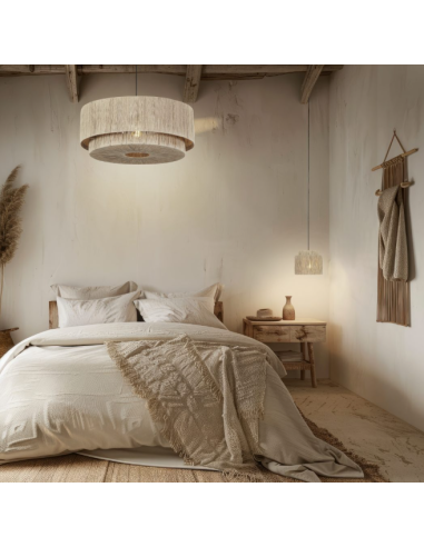 Susp. em juta 1*E27 60 cm Smilla