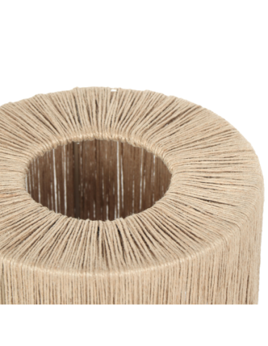 Cand mesa com abajour em juta Smilla