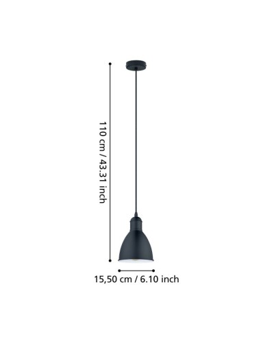 Suspensão PRIDDY Eglo