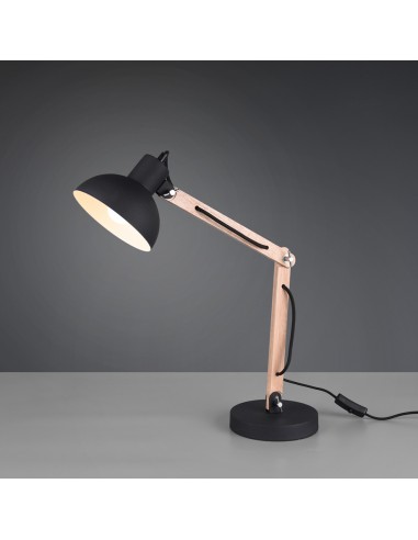 Candeeiro de secretária KIMI preto Trio