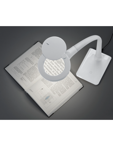 Candeeiro de secretária LUPO branco Trio