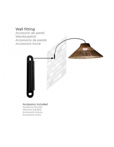 Candeeiro de pé/parede NIZA New Garden