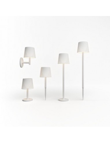 Candeeiro solar GRETA branco New Garden