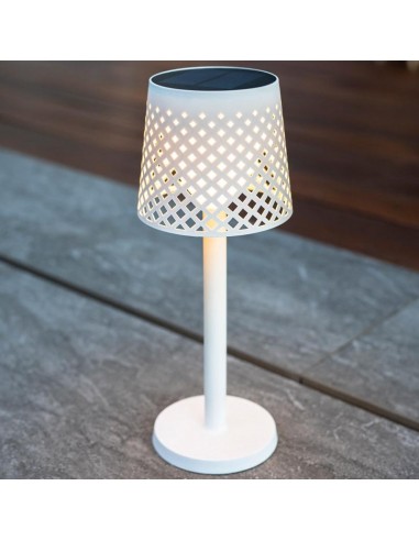 Candeeiro solar GRETA branco New Garden