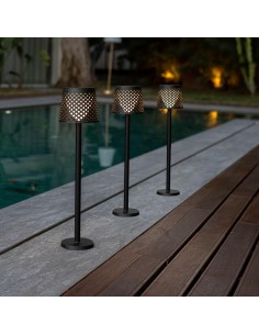 Candeeiro solar GRETA preto...