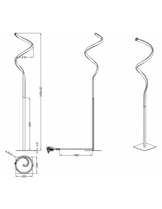 Candeeiro de pé COURSE... 2