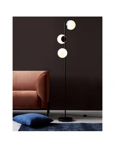 Candeeiro de pé Lilly preto Nordlux