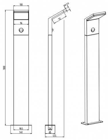 Pilar PEARL c/sensor Trio