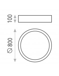 Plafon ISIA Branco ACB 2