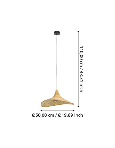 Suspensão HAXEY Eglo