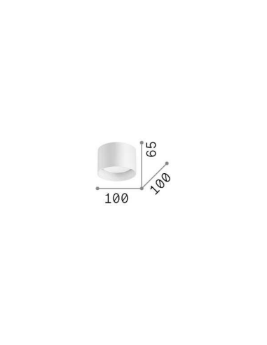 Foco saliente SPIKE Ideal lux Foco saliente SPIKE Ideal lux
