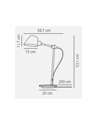 Candeeiro de mesa STAY Nordlux