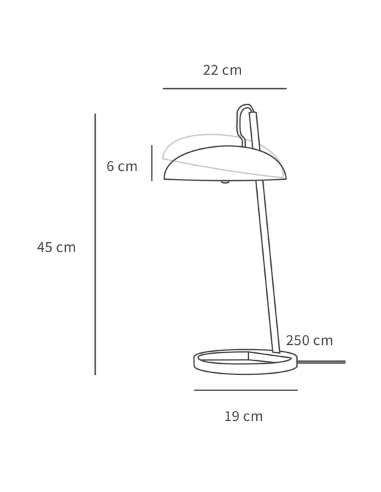 Candeeiro de Mesa VERSALE Nordlux