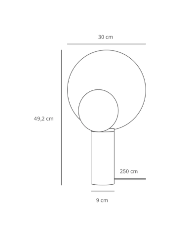 Candeeiro de mesa CACHÉ Nordlux
