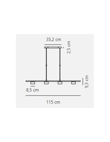 Suspensão CLYDE Nordlux