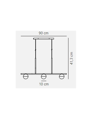 Suspensão CONTINA Nordlux