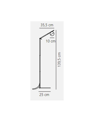 Candeeiro de pé CONTINA Nordlux