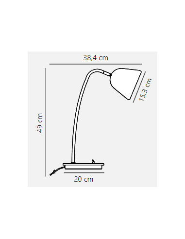 Candeeiro de mesa FLEUR Nordlux