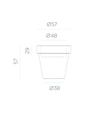 Vaso Luminoso MAGNOLIA New Garden Vaso Luminoso MAGNOLIA New Garden