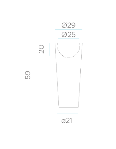 Vaso iluminado recarregável com luz...