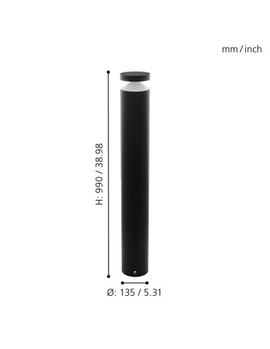 Pilar MELZO 99cm Eglo