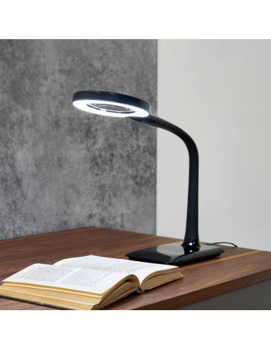 Candeeiro de secretária LUPO preto Trio