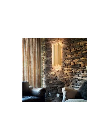 Aplique PAN dourado Ideal lux