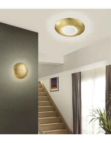 Aplique CHIROS dourado Trio