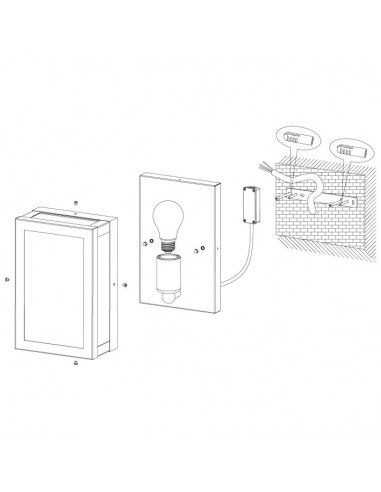 Aplique ALAMONTE Eglo