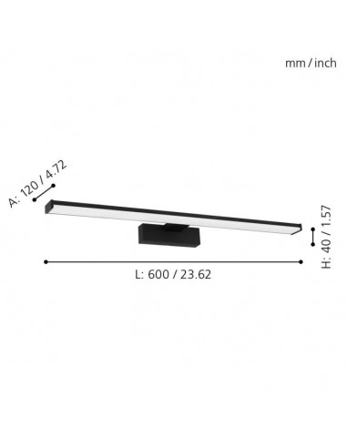 Aplique PANDELLA 1-  Eglo