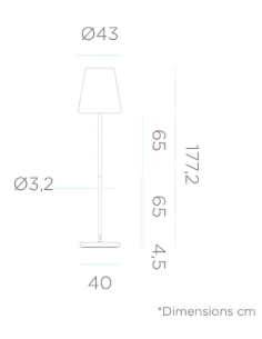 Candeeiro de pé para... 2