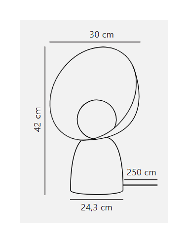 Candeeiro de mesa Hello Nordlux