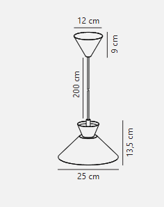 Suspensão DIAL Nordlux