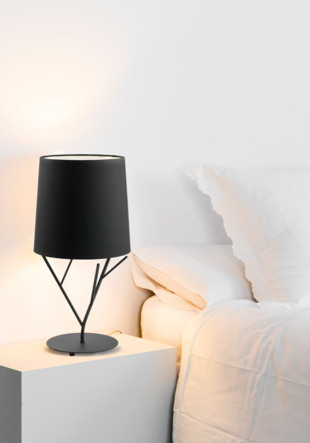 Candeeiro de mesa TREE preto Faro