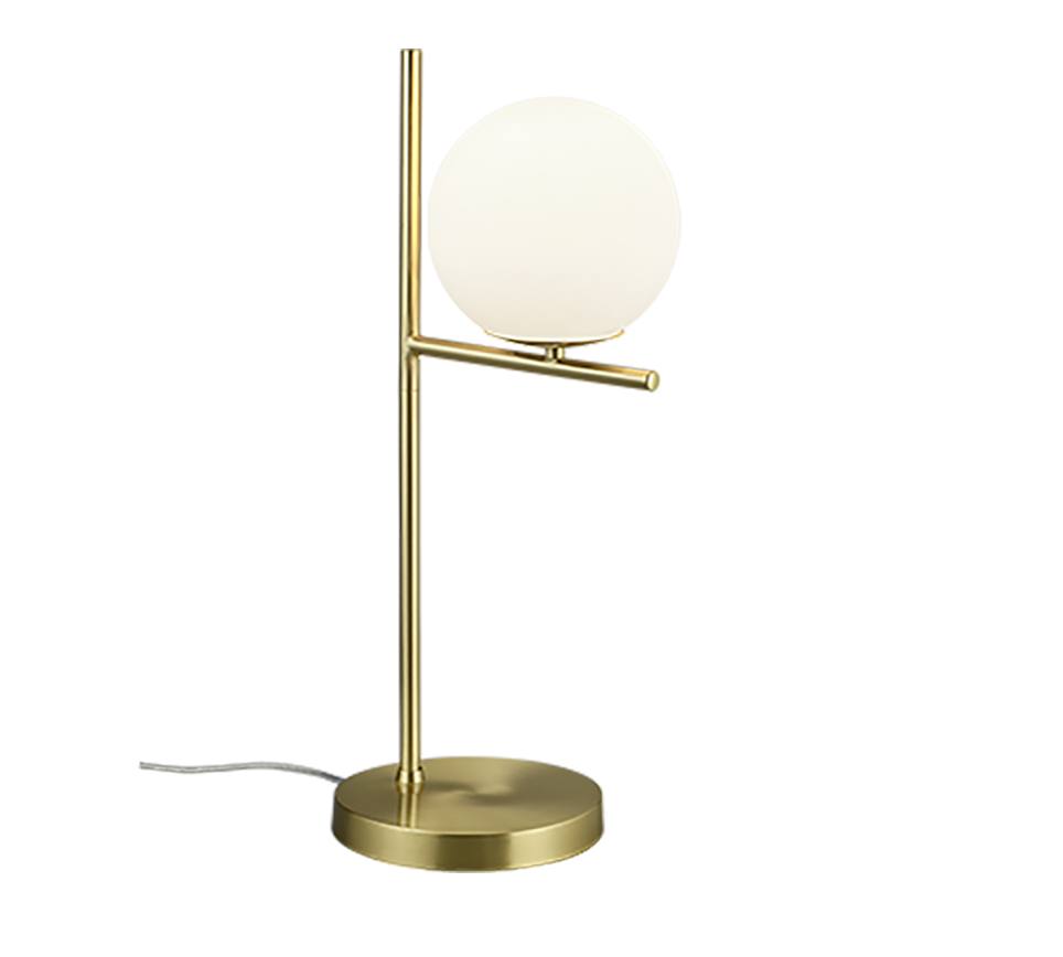 Candeeiro de mesa PURE dourado Trio