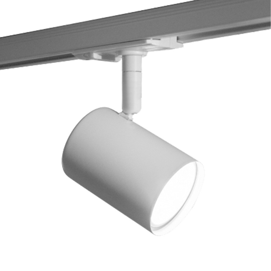 Foco p/calha MIRA branco LUMITEK