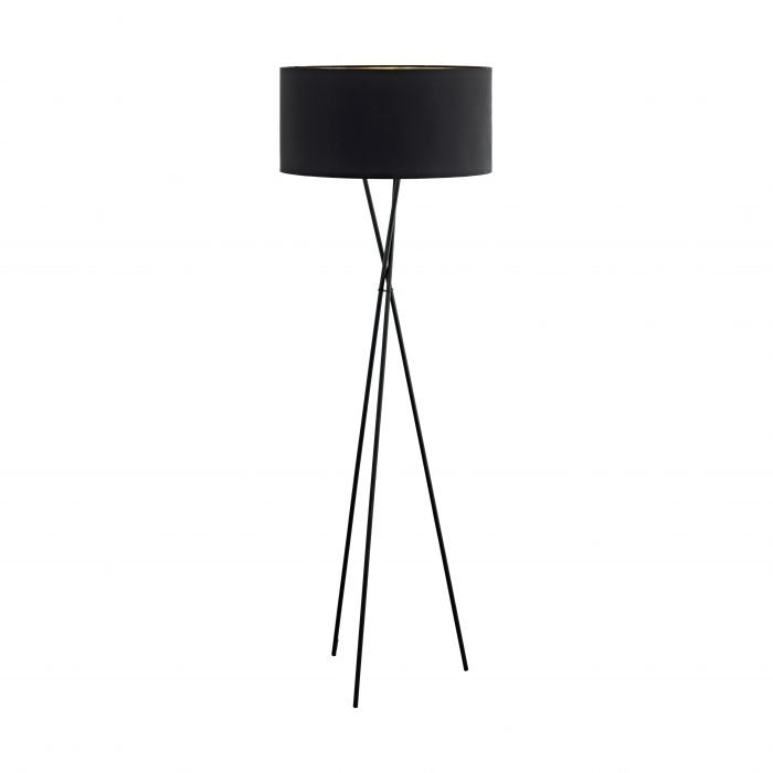 Candeeiro de pé FONDACHELLI preto Eglo
